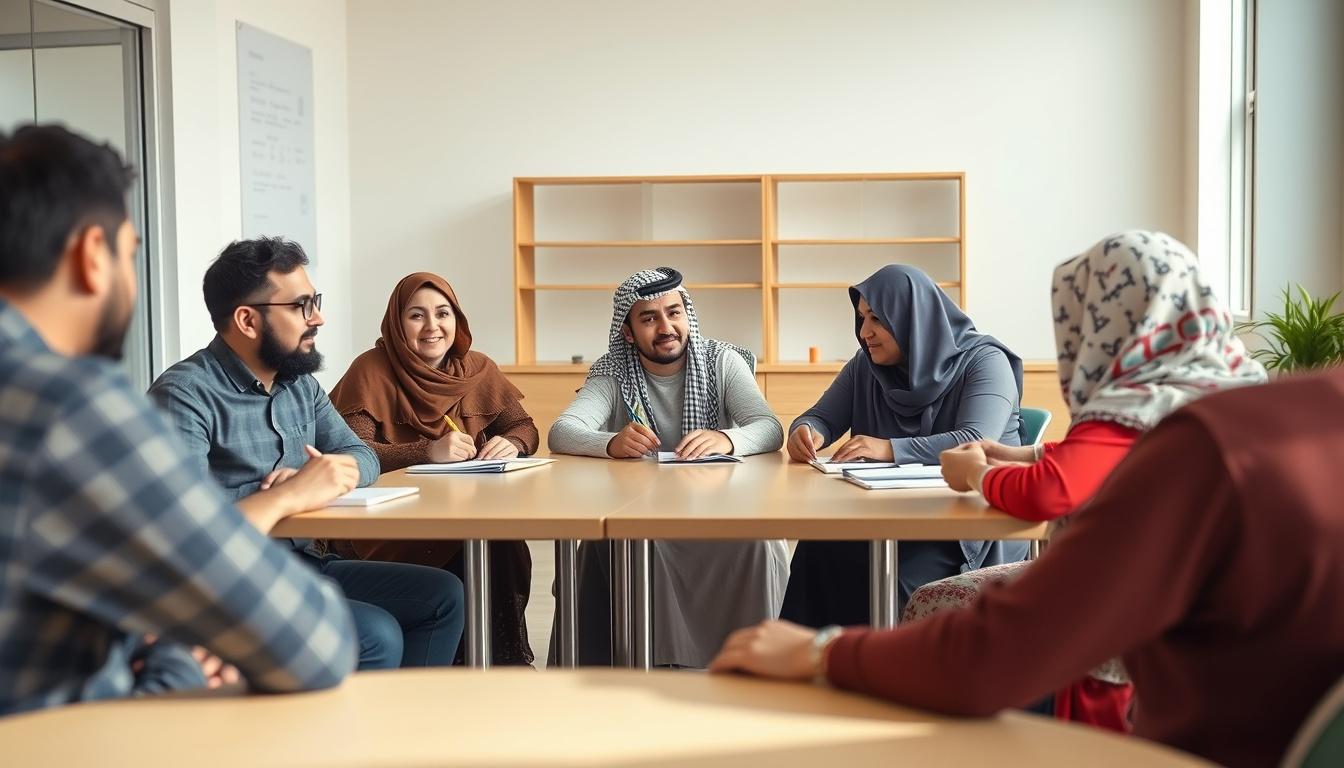 Small-group courses with clear structure